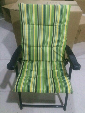 Cotton folding chair break lounge chair back chair lazy person sofa lounge chair