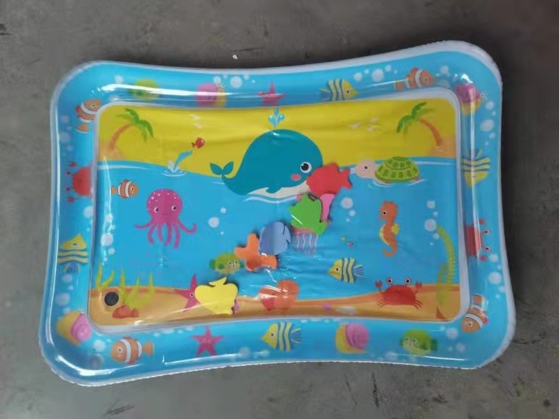 Baby Inflatable Pai Pai Le Water Cushion Marine Life Spray Water Cushion Baby Pat Pad Inflatable Water Cushion Prone Pat Pad