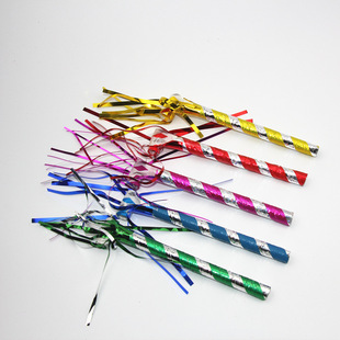 Wholesale Plastic Blowouts Children's Toy Whistle Birthday Party Gathering Atmosphere Cheering Props Speaker Stall Toys