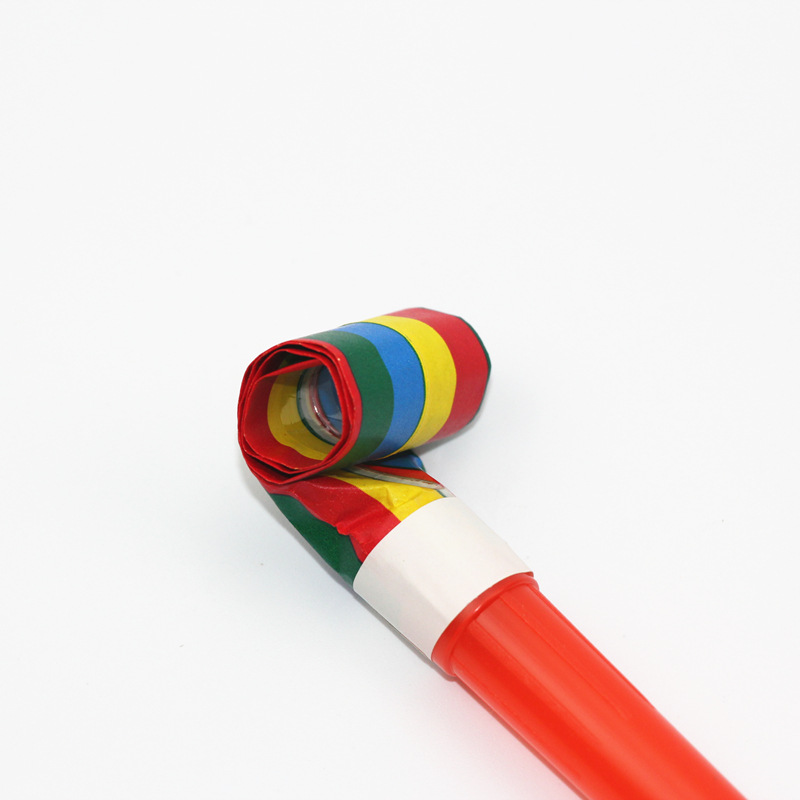 Wholesale Plastic Blowouts Children's Toy Whistle Birthday Party Gathering Atmosphere Cheering Props Speaker Stall Toys