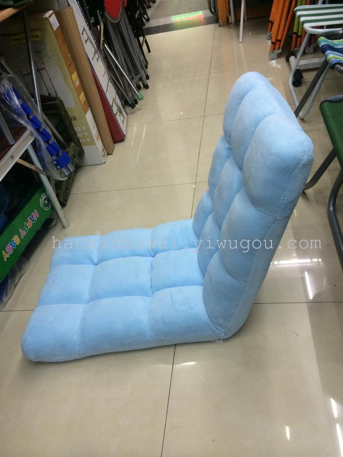 Small bench beach chair folding chair with adjustable indoor outdoor lounge chair cushion grass pad floor mat
