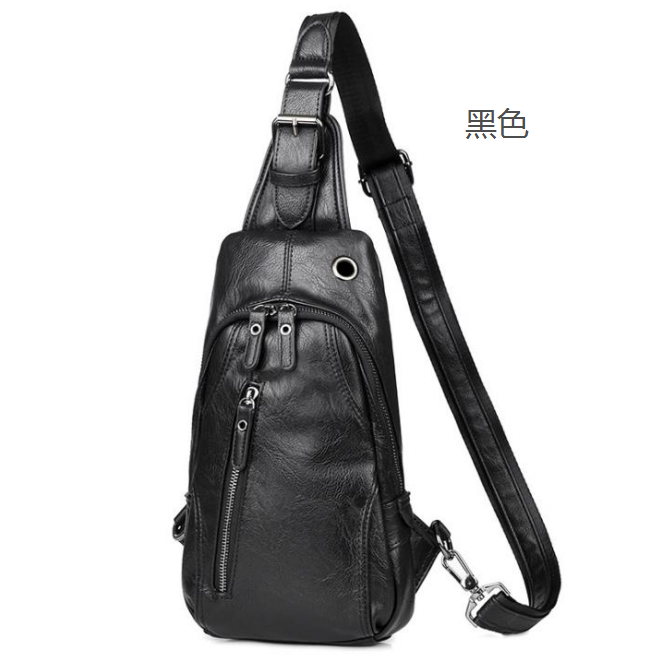 New Chest bag for Men Korean version of the waist leather small bag for men cross-body bag one shoulder bag sport cross-body fashion bag New Chest bag for Men Korean version of the waist leather small bag for men cross-body bag one shoulder bag sport cross-body fashion bag