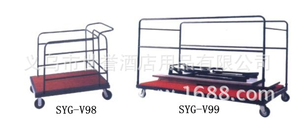 Wenzhou Banquet Center Chair Carrier Hotel Banquet Hall Chair-Type Cart Conference Folding Chair Transport Vehicle