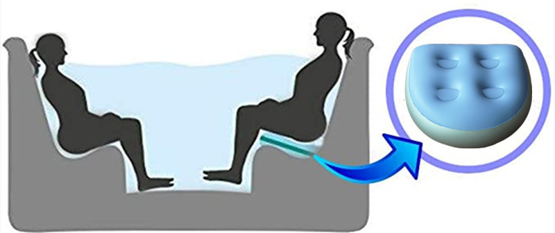 Inflatable Cushion Spa Inflatable Pad Japanese and Korean Bath Pool Water Injection Cushion Wholesale Cross-Border Hot Selling Inflatable Bath Cushion Inflatable Cushion Spa Inflatable Pad Japanese and Korean Bath Pool Water Injection Cushion Wholesale Cross-Border Hot Selling Inflatable Bath Cushion