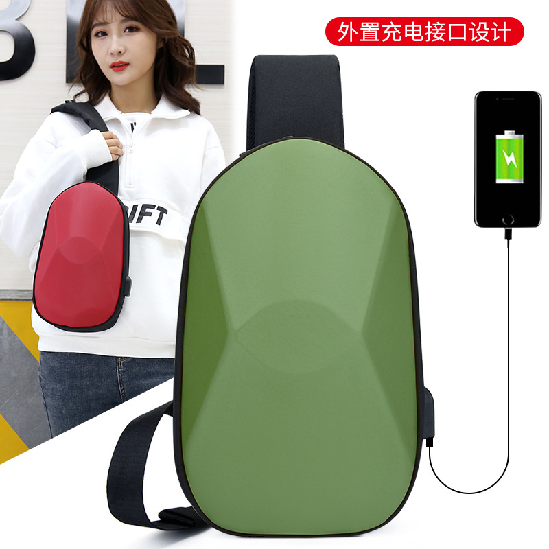 Factory Supply Korean Style Fashionable Shoulder Backpack Couple Chest Bag Urban Casual Small Waist Bag 2020 New Men&#039;s and Women&#039;s