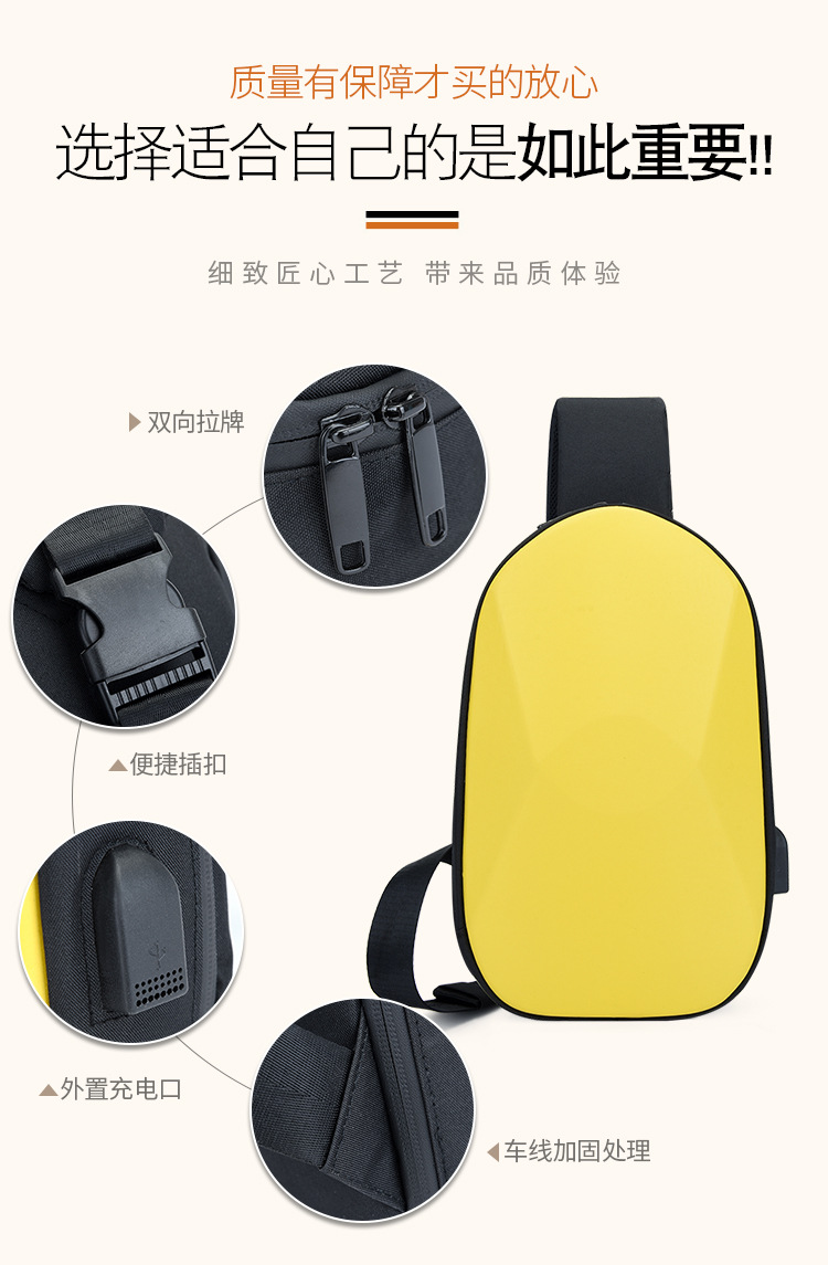 Factory Supply Korean Style Fashionable Shoulder Backpack Couple Chest Bag Urban Casual Small Waist Bag 2020 New Men's and Women's Factory Supply Korean Style Fashionable Shoulder Backpack Couple Chest Bag Urban Casual Small Waist Bag 2020 New Men's and Women's