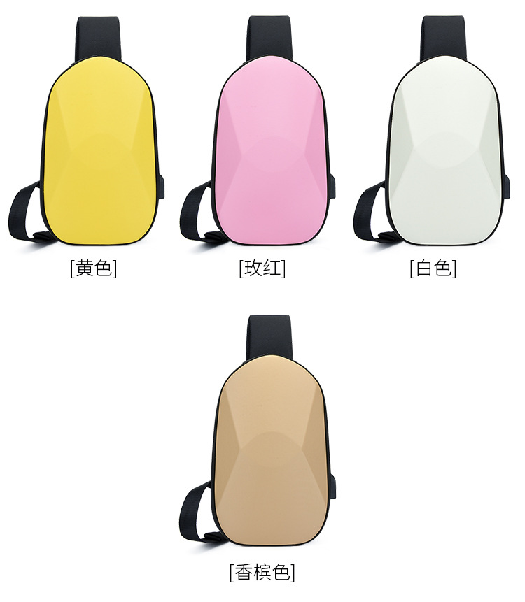 Factory Supply Korean Style Fashionable Shoulder Backpack Couple Chest Bag Urban Casual Small Waist Bag 2020 New Men's and Women's Factory Supply Korean Style Fashionable Shoulder Backpack Couple Chest Bag Urban Casual Small Waist Bag 2020 New Men's and Women's