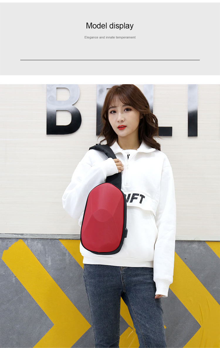 Factory Supply Korean Style Fashionable Shoulder Backpack Couple Chest Bag Urban Casual Small Waist Bag 2020 New Men's and Women's Factory Supply Korean Style Fashionable Shoulder Backpack Couple Chest Bag Urban Casual Small Waist Bag 2020 New Men's and Women's