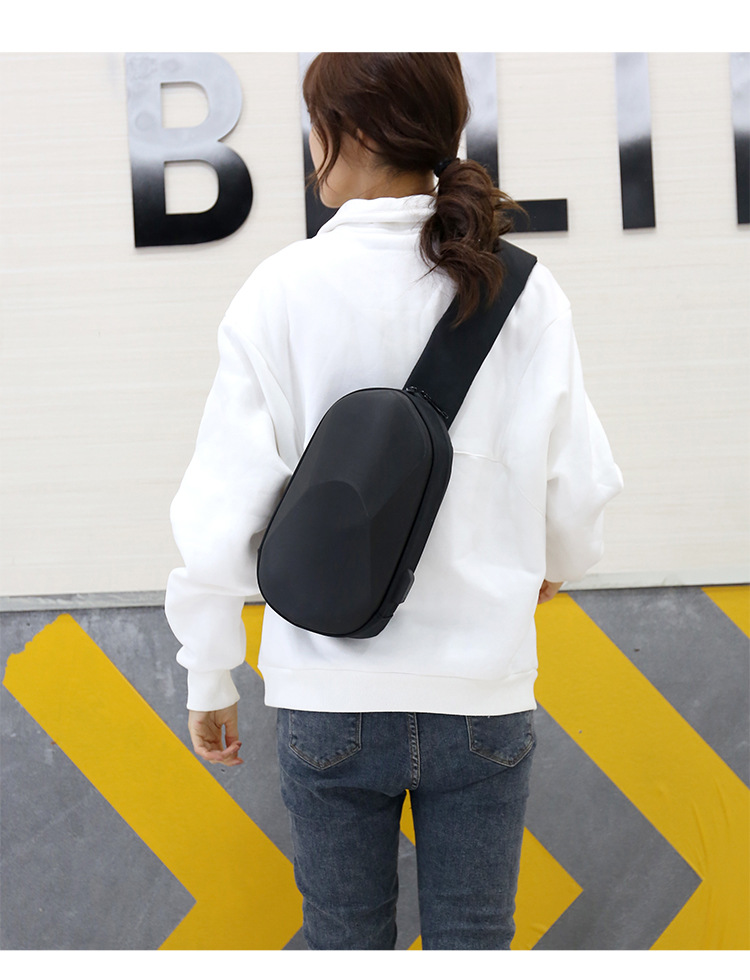 Factory Supply Korean Style Fashionable Shoulder Backpack Couple Chest Bag Urban Casual Small Waist Bag 2020 New Men's and Women's Factory Supply Korean Style Fashionable Shoulder Backpack Couple Chest Bag Urban Casual Small Waist Bag 2020 New Men's and Women's