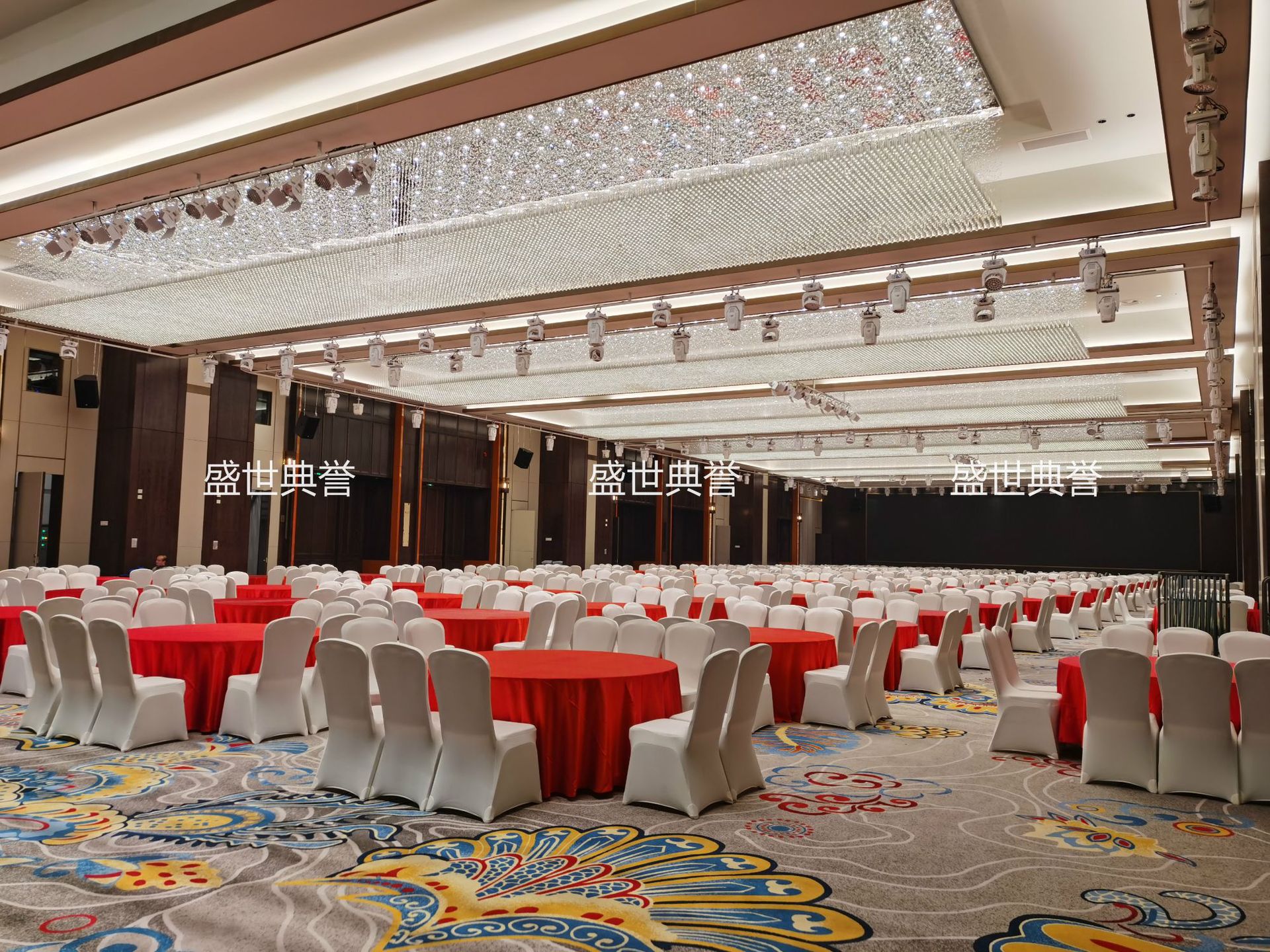 Hotel Banquet Dining Table and Chair Meeting Folding Chair Wedding Banquet Aluminum Chair Restaurant Dining Chair