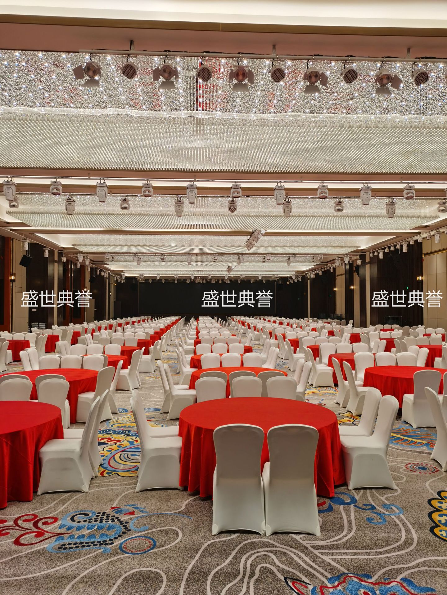 Hotel Banquet Dining Table and Chair Meeting Folding Chair Wedding Banquet Aluminum Chair Restaurant Dining Chair