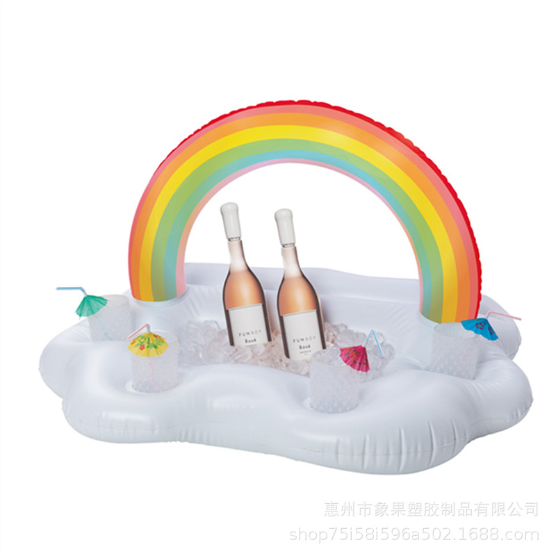 Gas-Charged Water Pad Baby Pai Pai Le Double Layer Water Mat Gas-Charged Water Game Water Mat Baby Inflatable Mattress Toys
