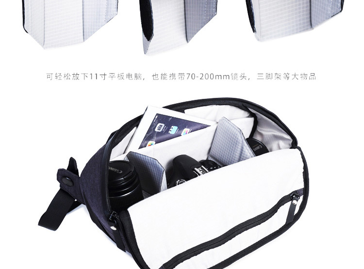 Lens Digital Camera Waist Bag Digital Photography Bag Waterproof Lightweight Camera Carrier Men and Women Lens Digital Camera Waist Bag Digital Photography Bag Waterproof Lightweight Camera Carrier Men and Women