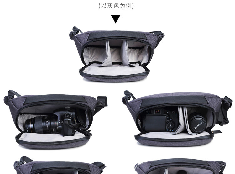 Lens Digital Camera Waist Bag Digital Photography Bag Waterproof Lightweight Camera Carrier Men and Women Lens Digital Camera Waist Bag Digital Photography Bag Waterproof Lightweight Camera Carrier Men and Women