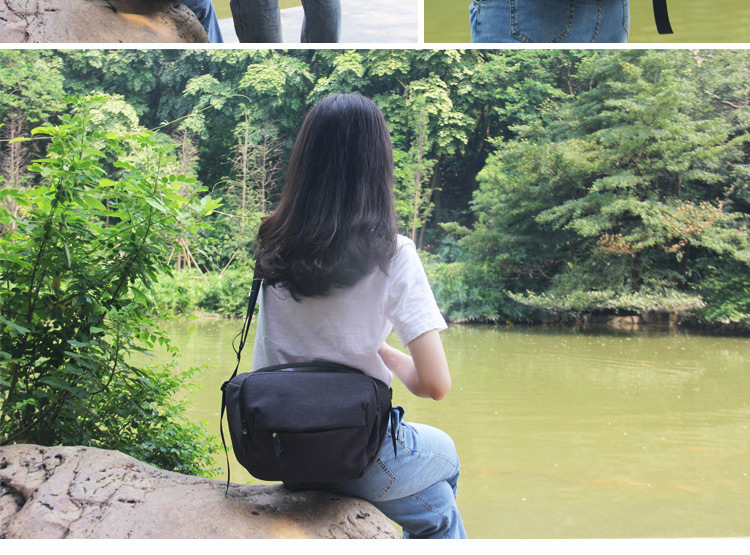 Lens Digital Camera Waist Bag Digital Photography Bag Waterproof Lightweight Camera Carrier Men and Women Lens Digital Camera Waist Bag Digital Photography Bag Waterproof Lightweight Camera Carrier Men and Women