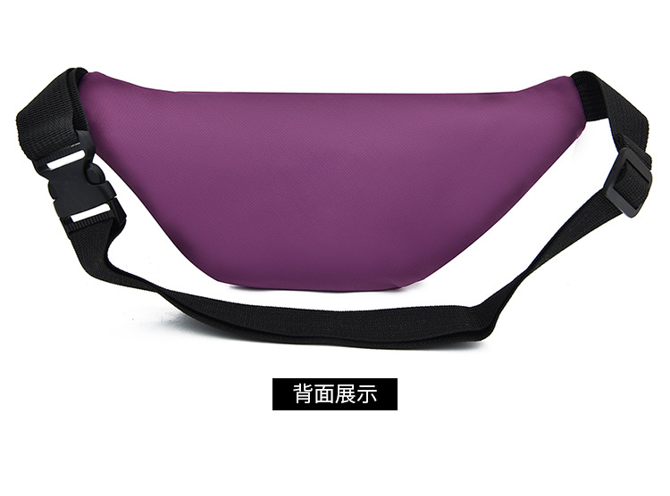 2020 New Cross-Border Hot Selling Sports Waist Bag Waterproof Phone Bag Korean Fashion Waist Bag Large Capacity Waist Bag