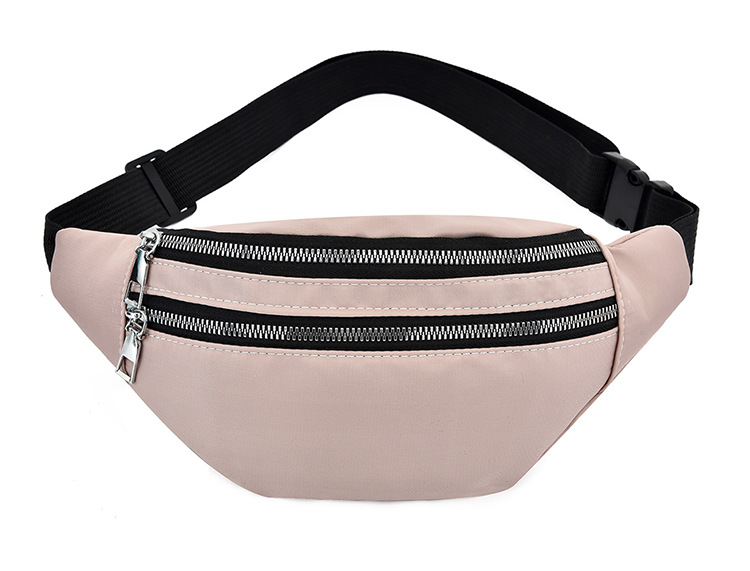 2020 New Cross-Border Hot Selling Sports Waist Bag Waterproof Phone Bag Korean Fashion Waist Bag Large Capacity Waist Bag