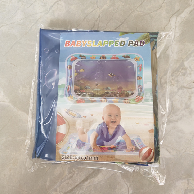 Inflatable Tummy Time Premium Water Mat Infants Toddlers The Perfect Fun Time Activity Mat Baby Slapped Mat Slapped Pad