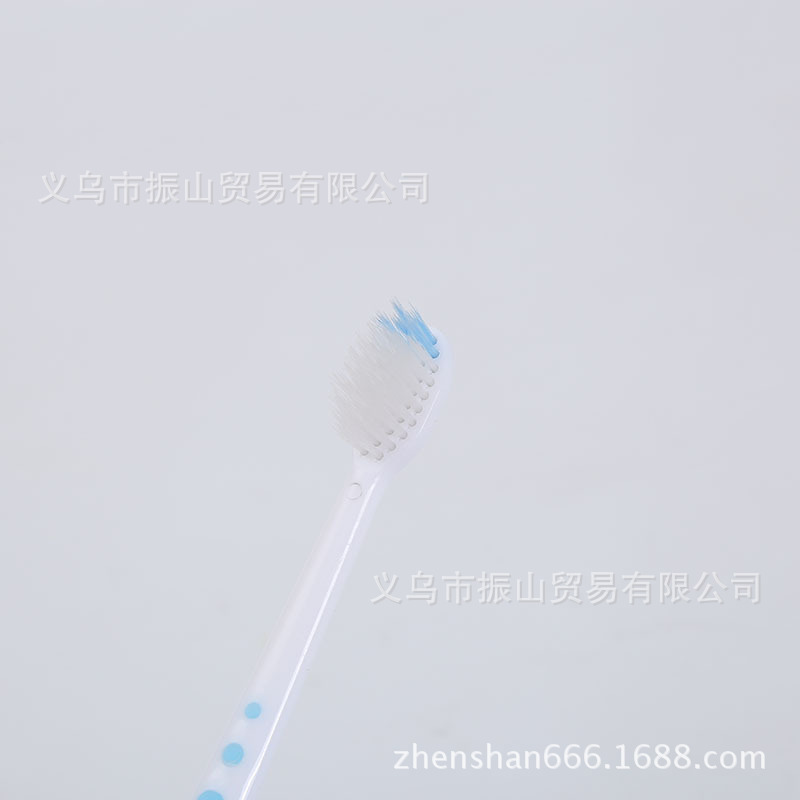 Khaki A20 Children&#039;s Fun Seahorse Toothbrush Handle Soft Cotton Bristle Free Whistle Children Soft-Bristle Toothbrush
