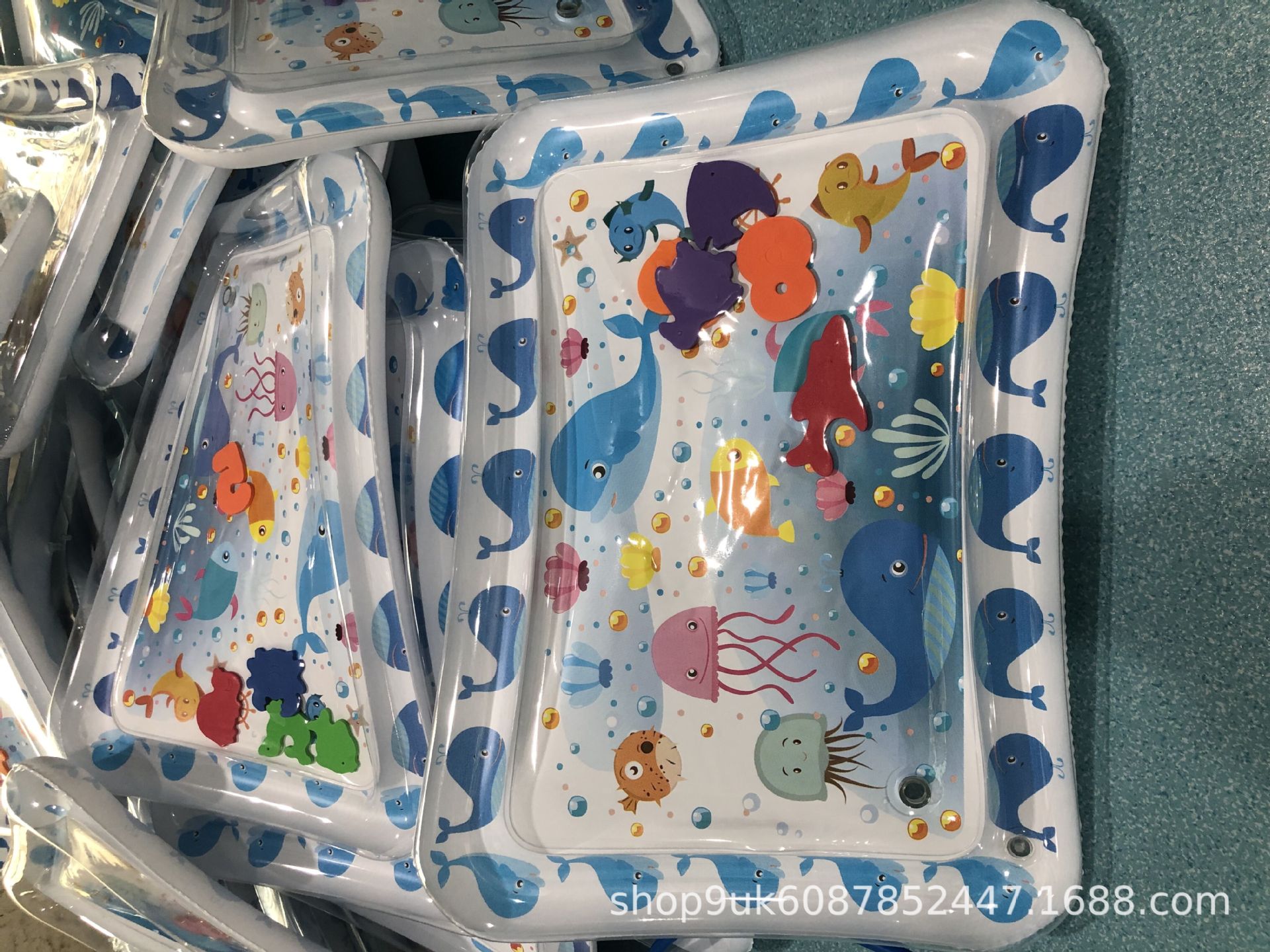 Inflatable Water Cushion Baby Ice Pad Baby Pai Pai Le Air Cushion Baby Air Cushion Prone Pat Pad One Piece Dropshipping