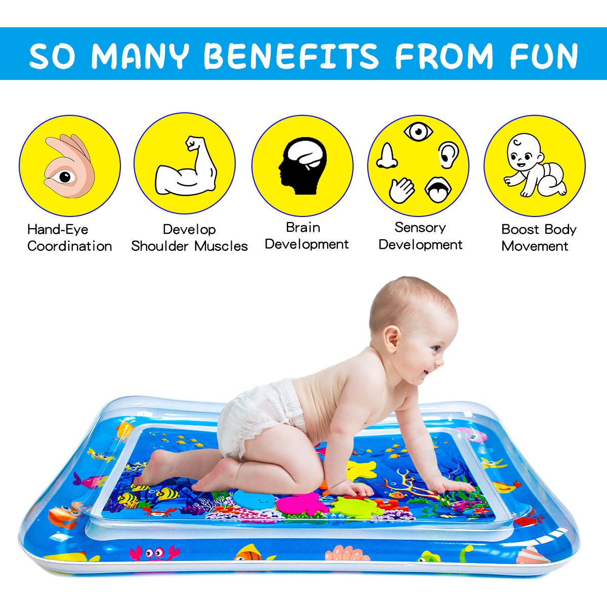 Factory in Stock Inflatable Pat Water Cushion, Pat Water Cushion Inflatable Turtle Baby Ice Pad Baby Pat Water Cushion