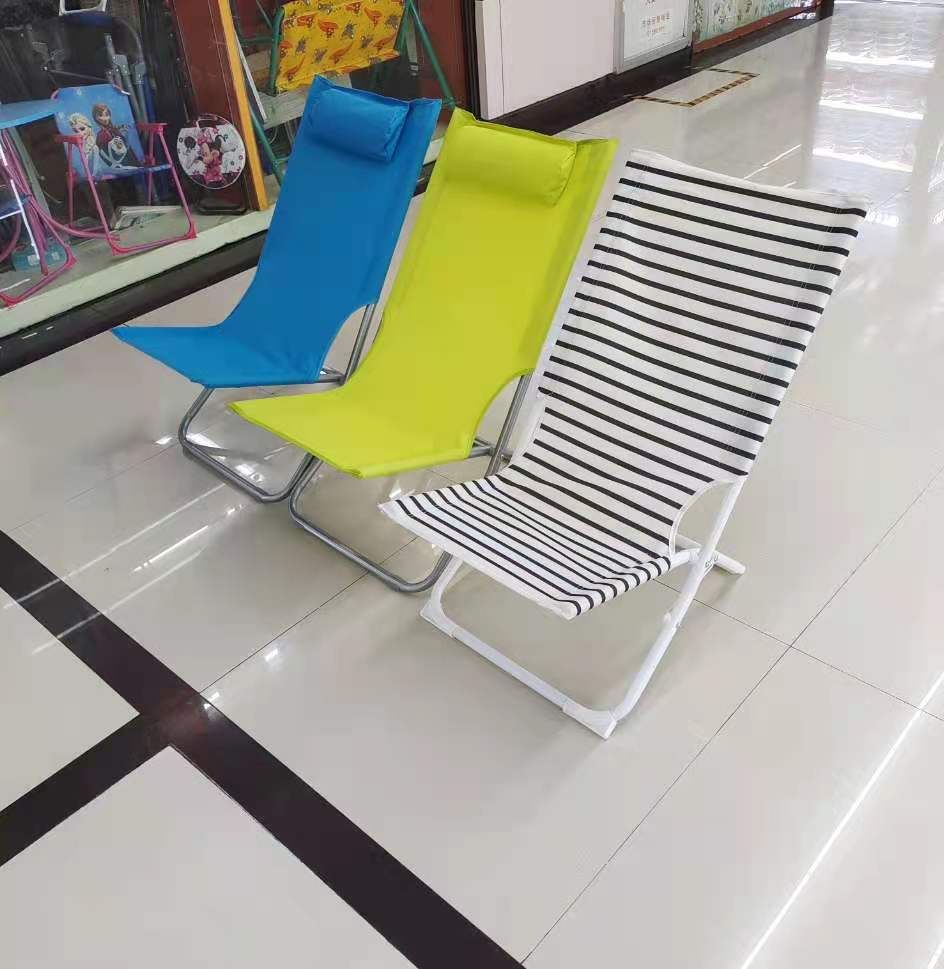 Foreign Trade Tail Goods Simple Folding Chair Recliner Leisure Chair Folding Bed Noon Break Bed Spot