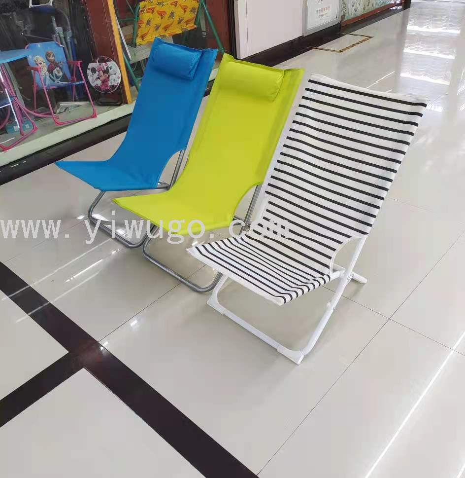 Foreign Trade Tail Goods Simple Folding Chair Recliner Leisure Chair Folding Bed Noon Break Bed Spot