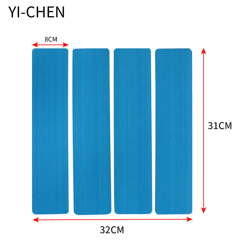 Inflatable Surfboard Eva Paddle Board NonSlip Mat Board Accessories Foot Pad with Adhesive Tape Friction Resistance