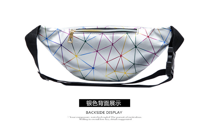 2021 New Waist Bag PU Leather Stitching Pattern Unisex Crossbody Bag Personalized Laser Waist Bag Beach Bag Chest Bag 2021 New Waist Bag PU Leather Stitching Pattern Unisex Crossbody Bag Personalized Laser Waist Bag Beach Bag Chest Bag