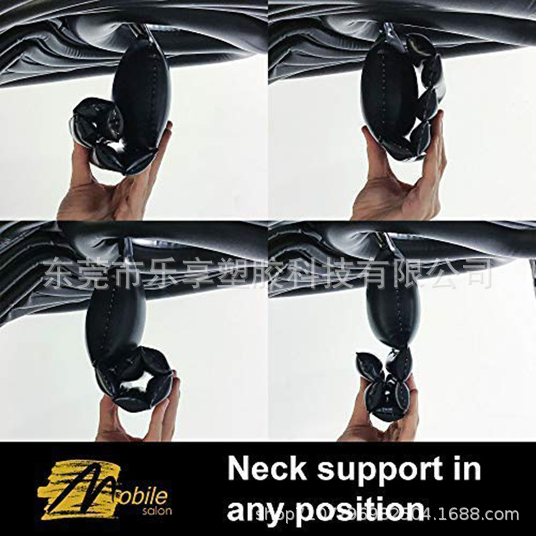 ear protection shampoo pad PVC inflatable shampoo basin medical convenience shampoo basin cushion shampoo basin