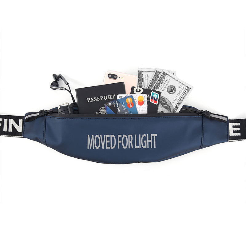 Yipinu Fashion Trendy Outdoor Sports Waist Bag Running Waterproof Cell Waist Bag