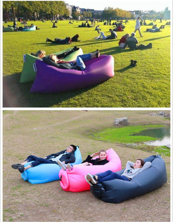 Lazy Air Sofa Inflatable Sleeping Bag Outdoor Lazy Bed Portable Beach Sleeping Bag Lazy Air Sofa Inflatable Sleeping Bag Outdoor Lazy Bed Portable Beach Sleeping Bag
