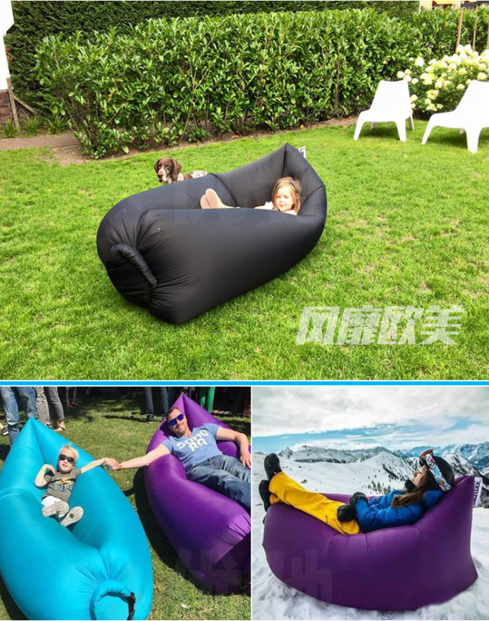 Lazy Air Sofa Inflatable Sleeping Bag Outdoor Lazy Bed Portable Beach Sleeping Bag Lazy Air Sofa Inflatable Sleeping Bag Outdoor Lazy Bed Portable Beach Sleeping Bag