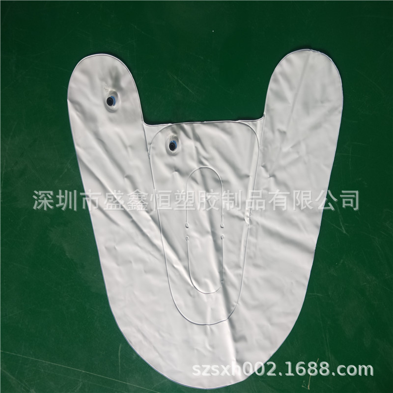 Factory Cross-Border Exclusive for Sleeping Pillow Amazon Best-Selling Office Multi-Functional PVC Flocking Inflatable Medical Pillow
