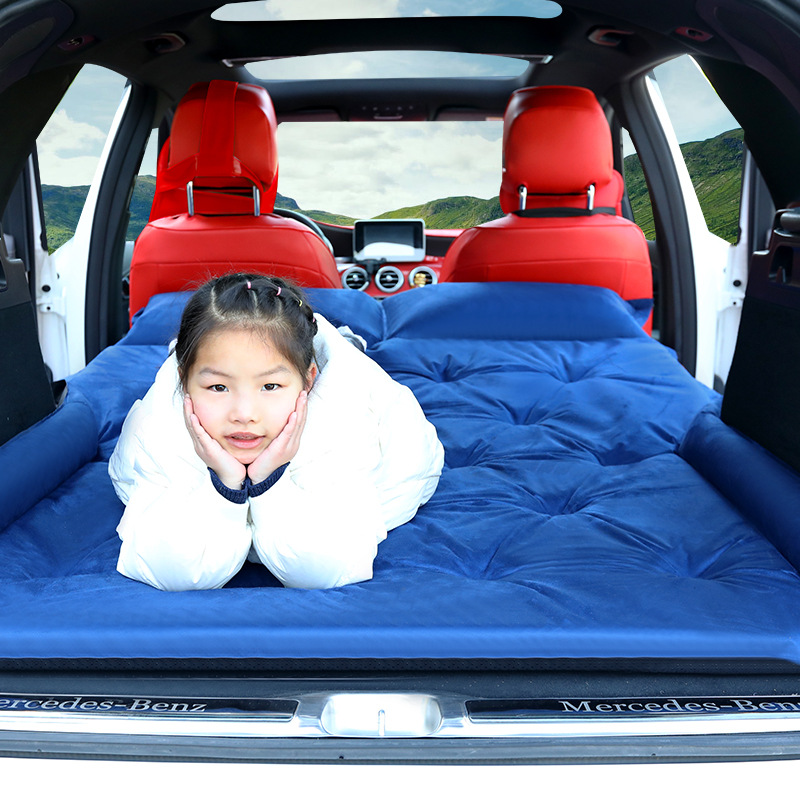 Vehicle-Mounted Inflatable Bed Air Cushion Bed SUV Trunk Special Car Sleeping Travel Bed Car Mattress Rear Row Sleeping Mat