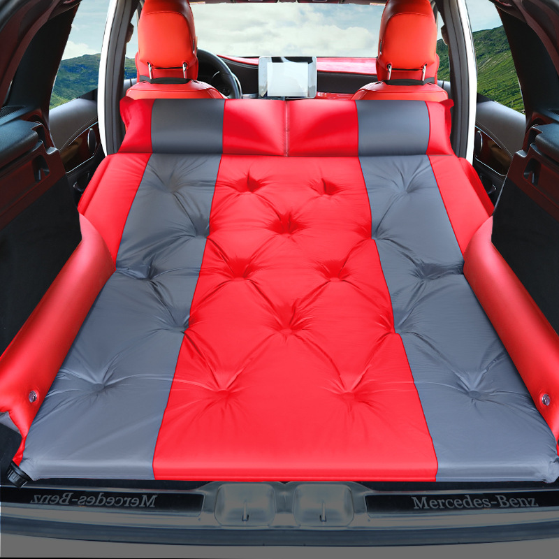 Vehicle-Mounted Inflatable Bed Air Cushion Bed SUV Trunk Special Car Sleeping Travel Bed Car Mattress Rear Row Sleeping Mat