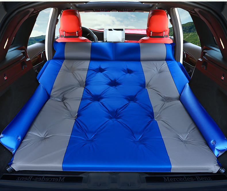 Vehicle-Mounted Inflatable Bed Air Cushion Bed SUV Trunk Special Car Sleeping Travel Bed Car Mattress Rear Row Sleeping Mat