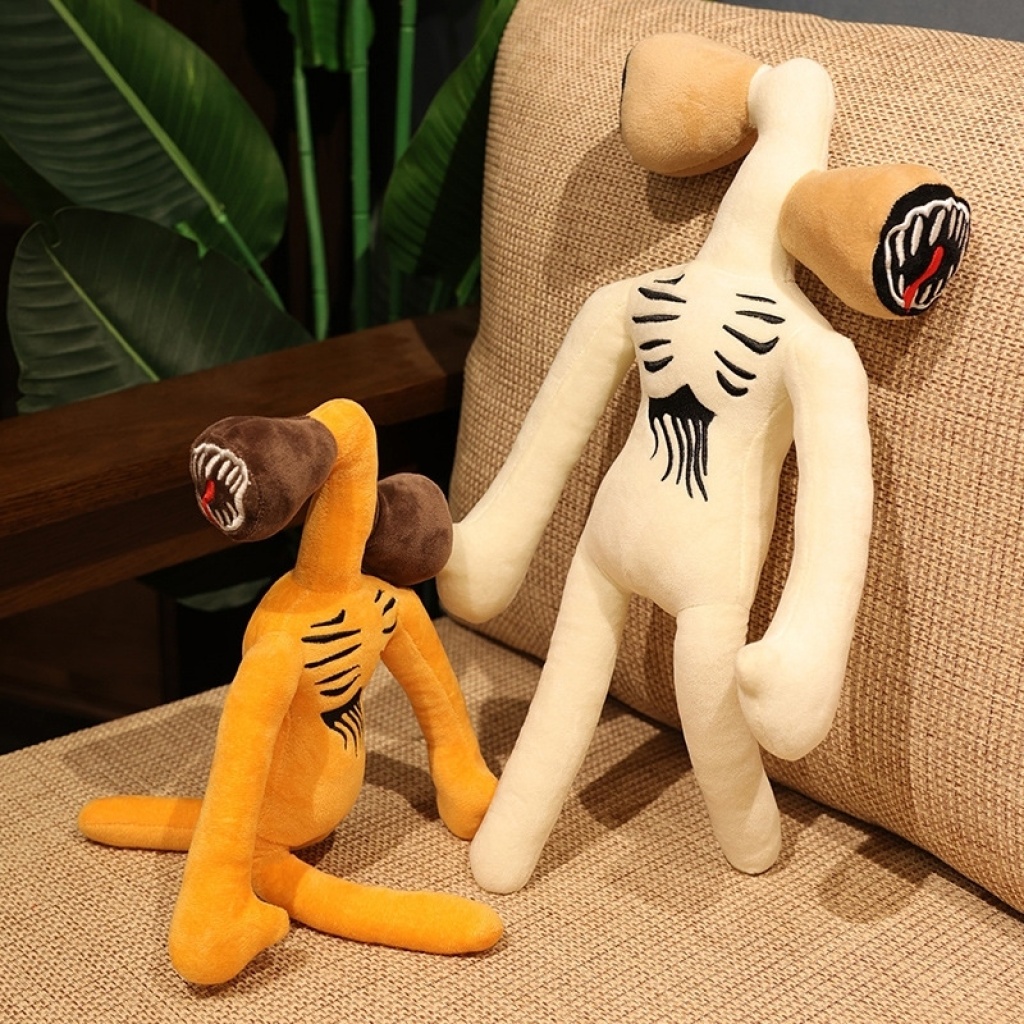 SCP Foundation Siren Head Steam Whistle People Plush Toy Street Lamp Head Monster Doll Cartoon Cat for Boyfriend Doll