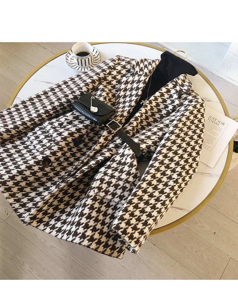 [Free Waist Bag] Small Suit 2021 New Spring and Autumn Suit Jacket Women's Fashionable Ins Woolen Coat Thickened
