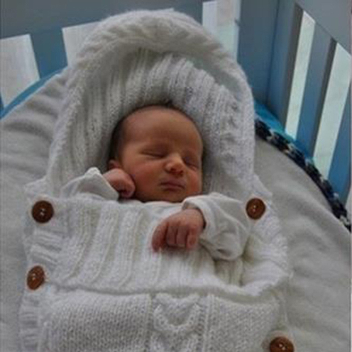 Wish Hot-Selling Newborn Winter Sleeping Bag Blanket Wrapped Layer Baby Cute Sleeping Bag Hot Sale