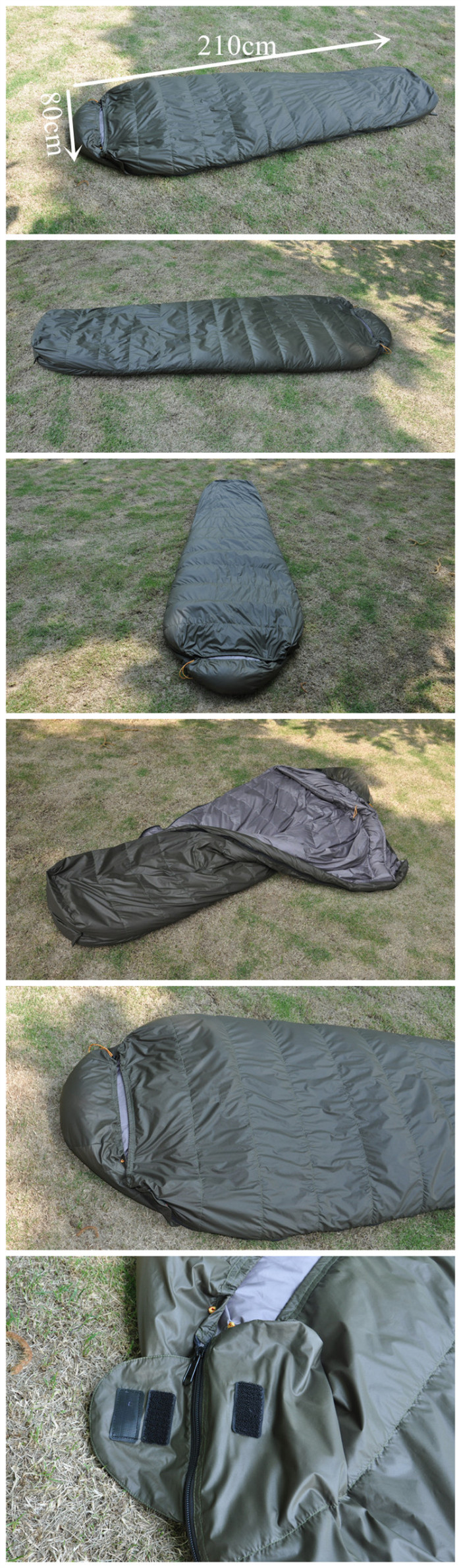 1.2KG foreign mummy sleeping bag 1.2KG foreign mummy sleeping bag
