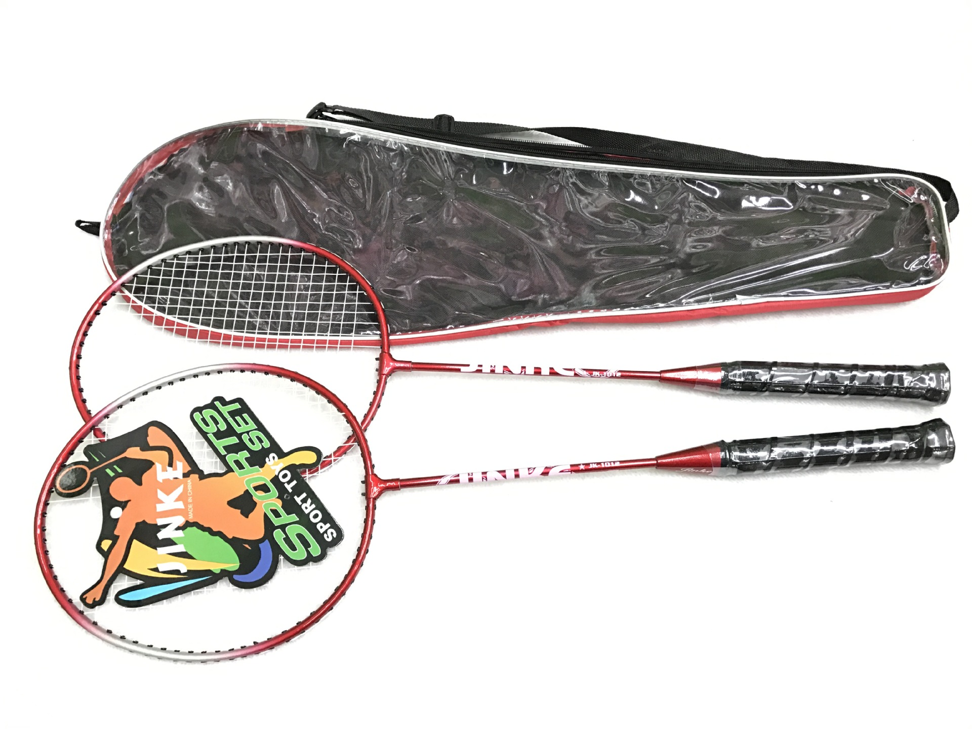 The manufacturer sells jinke-401 badminton rackets for the special purpose of super light alloy competition. The manufacturer sells jinke-401 badminton rackets for the special purpose of super light alloy competition.