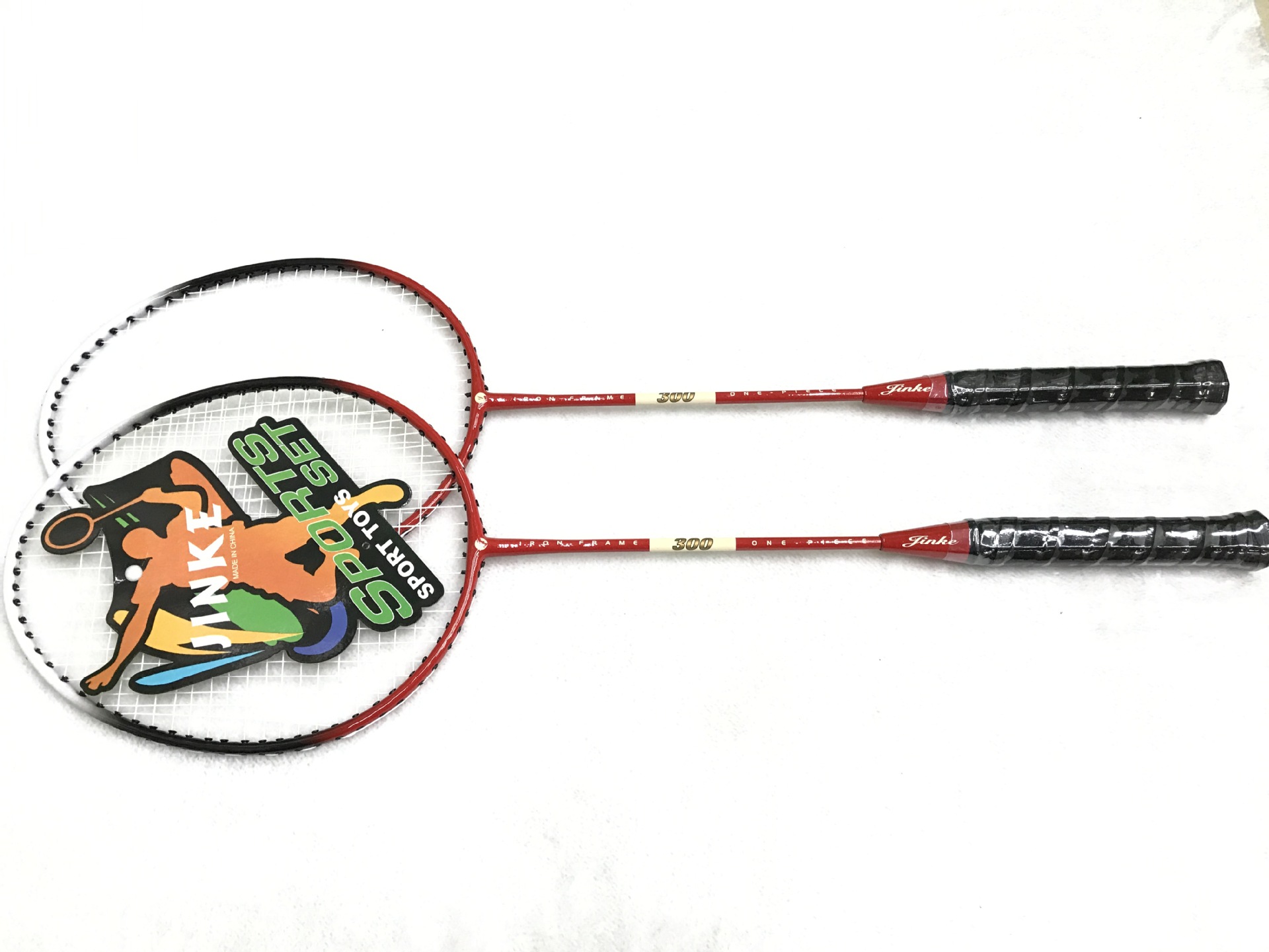 The manufacturer sells jinke-401 badminton rackets for the special purpose of super light alloy competition. The manufacturer sells jinke-401 badminton rackets for the special purpose of super light alloy competition.