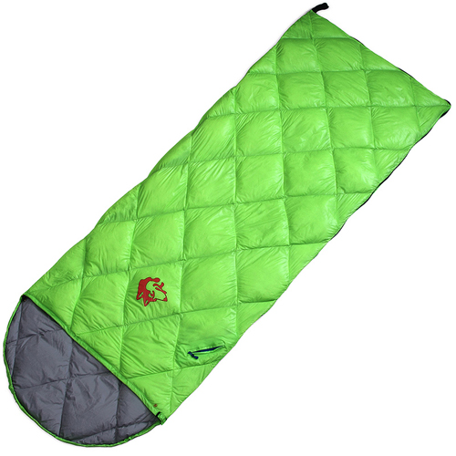 The new 011A down sleeping bag is light, warm and breathable The new 011A down sleeping bag is light, warm and breathable