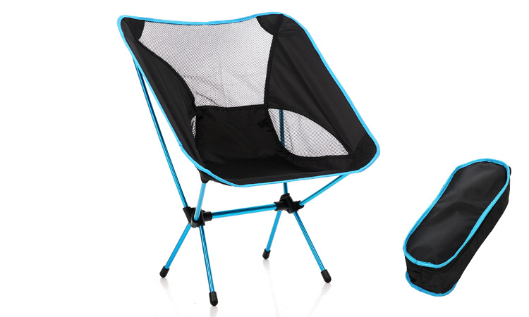 Outdoor folding chair portable ultra-light moon chair aviation aluminum fishing stool leisure sketch chair Outdoor folding chair portable ultra-light moon chair aviation aluminum fishing stool leisure sketch chair