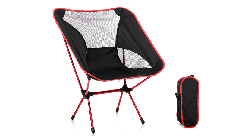 Outdoor folding chair portable ultra-light moon chair aviation aluminum fishing stool leisure sketch chair Outdoor folding chair portable ultra-light moon chair aviation aluminum fishing stool leisure sketch chair