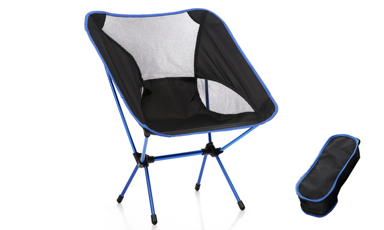 Outdoor folding chair portable ultra-light moon chair aviation aluminum fishing stool leisure sketch chair Outdoor folding chair portable ultra-light moon chair aviation aluminum fishing stool leisure sketch chair