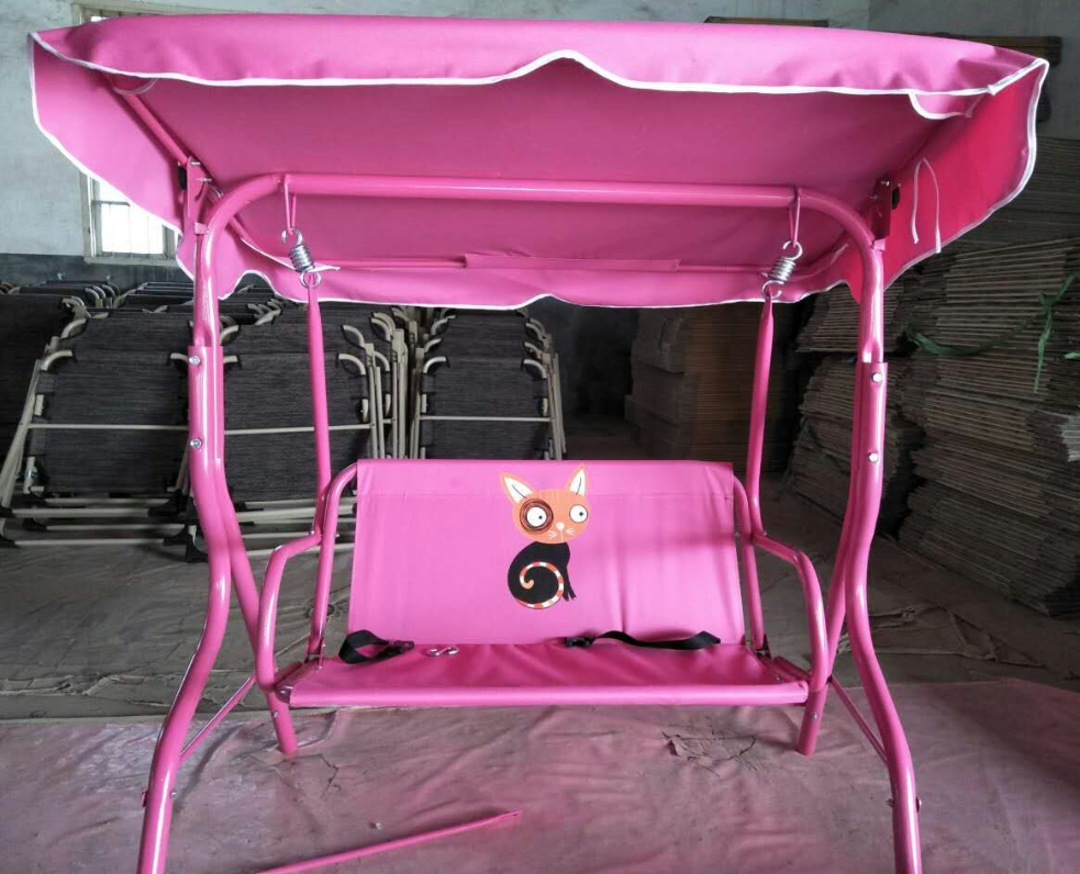 New cartoon children two people swing baby swing chair hanging chair leisure folding chair courtyard library swing New cartoon children two people swing baby swing chair hanging chair leisure folding chair courtyard library swing