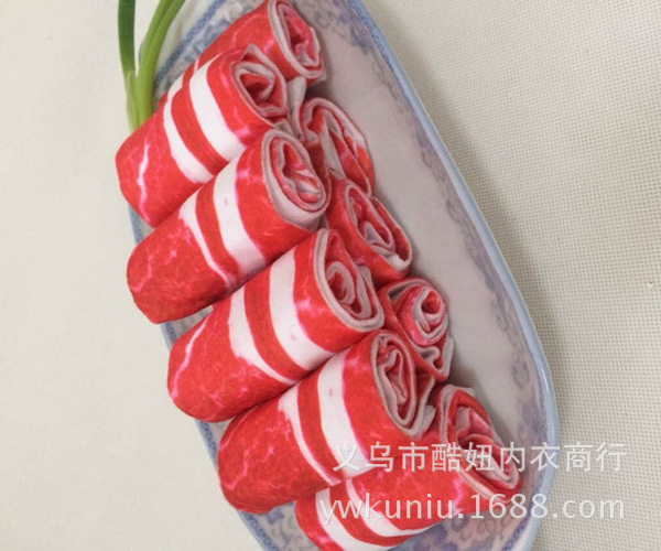 Personalized Pork Socks Creative Hunting Pork Color Socks Raw Flesh Color Men's and Women's Socks Ankle Socks Factory Direct Supply Personalized Pork Socks Creative Hunting Pork Color Socks Raw Flesh Color Men's and Women's Socks Ankle Socks Factory Direct Supply