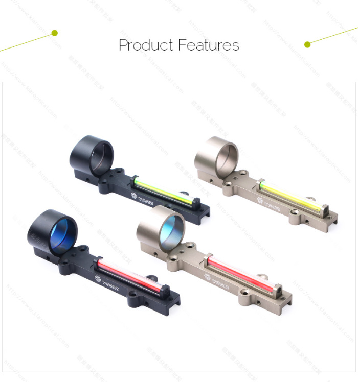 Red dot holographic sight in the hunting special mini color optical fiber Red dot holographic sight in the hunting special mini color optical fiber